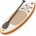 ¿Qué tabla compras para pararte y remar en el agua?